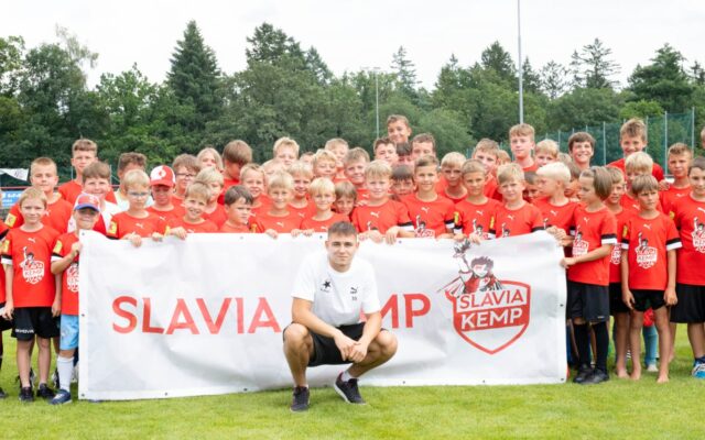 Fotbalový Slavia kemp opět v Dobříši