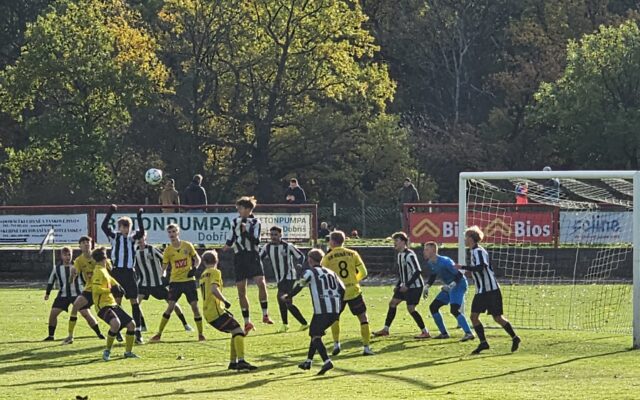 U17 neudržela vedení z prvního poločasu